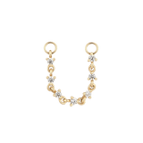 LANGUID - CZ - GOLD CHAIN piercing-zone.com