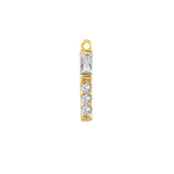 Lavanda – 14K & 18K Gold Gemstone Charm