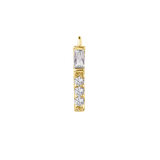 Lavanda – 14K & 18K Gold Gemstone Charm