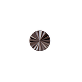 Lazer Disk – Black Rhodium Finish – 14K Gold Threadless End