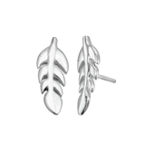 Leaf 14K Gold Decorative End – Front View