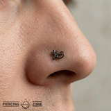 Lizard – 14K Gold Threadless/Threaded End