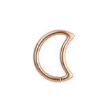 LunEAR Moon Ring – 14K Gold Piercing Ring