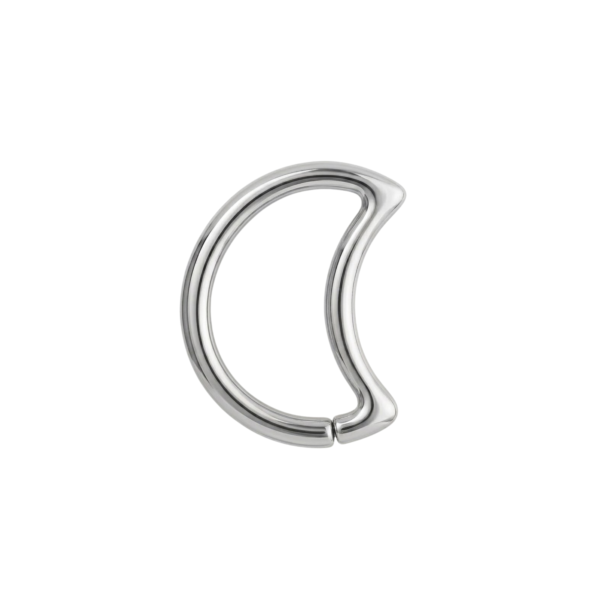 LunEAR Moon Ring – 14K Gold Piercing Ring