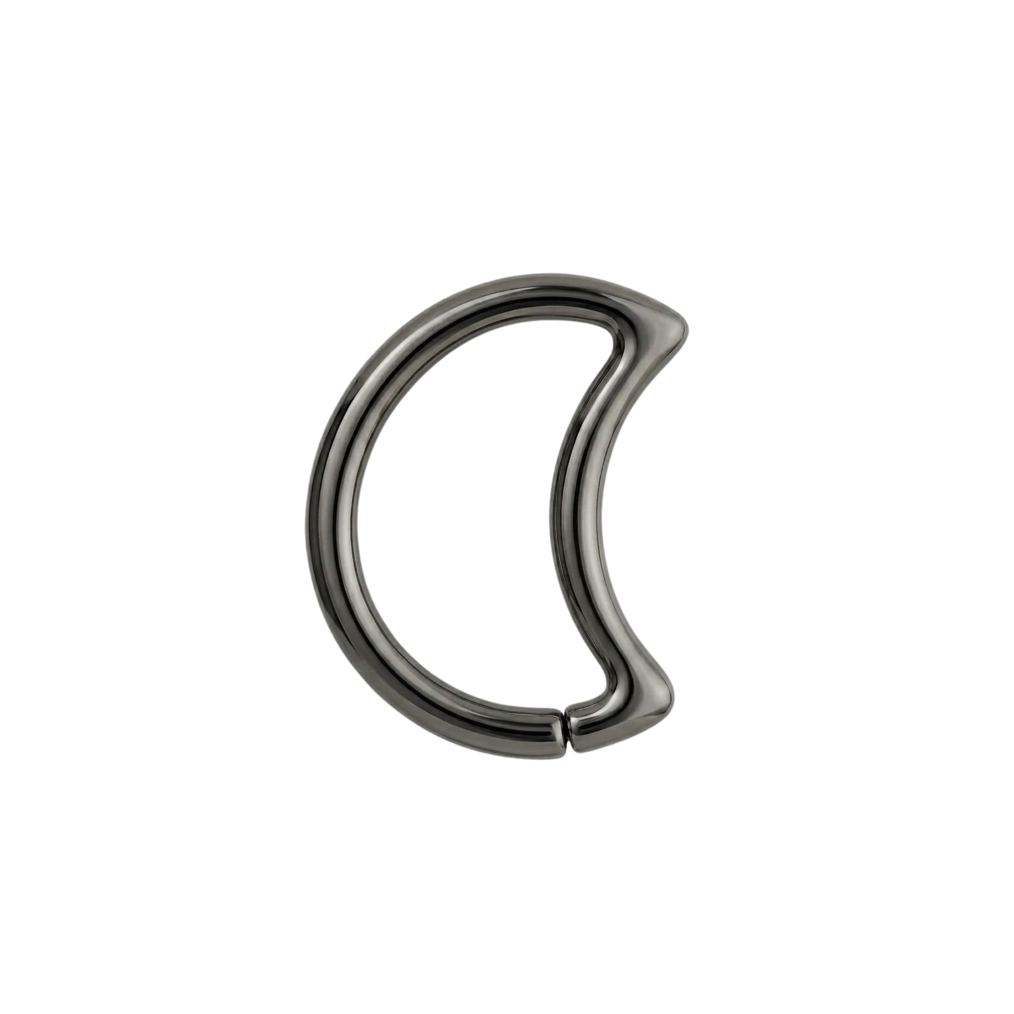 LunEAR Moon Ring – 14K Gold Piercing Ring