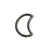 LunEAR Moon Ring – 14K Gold Piercing Ring