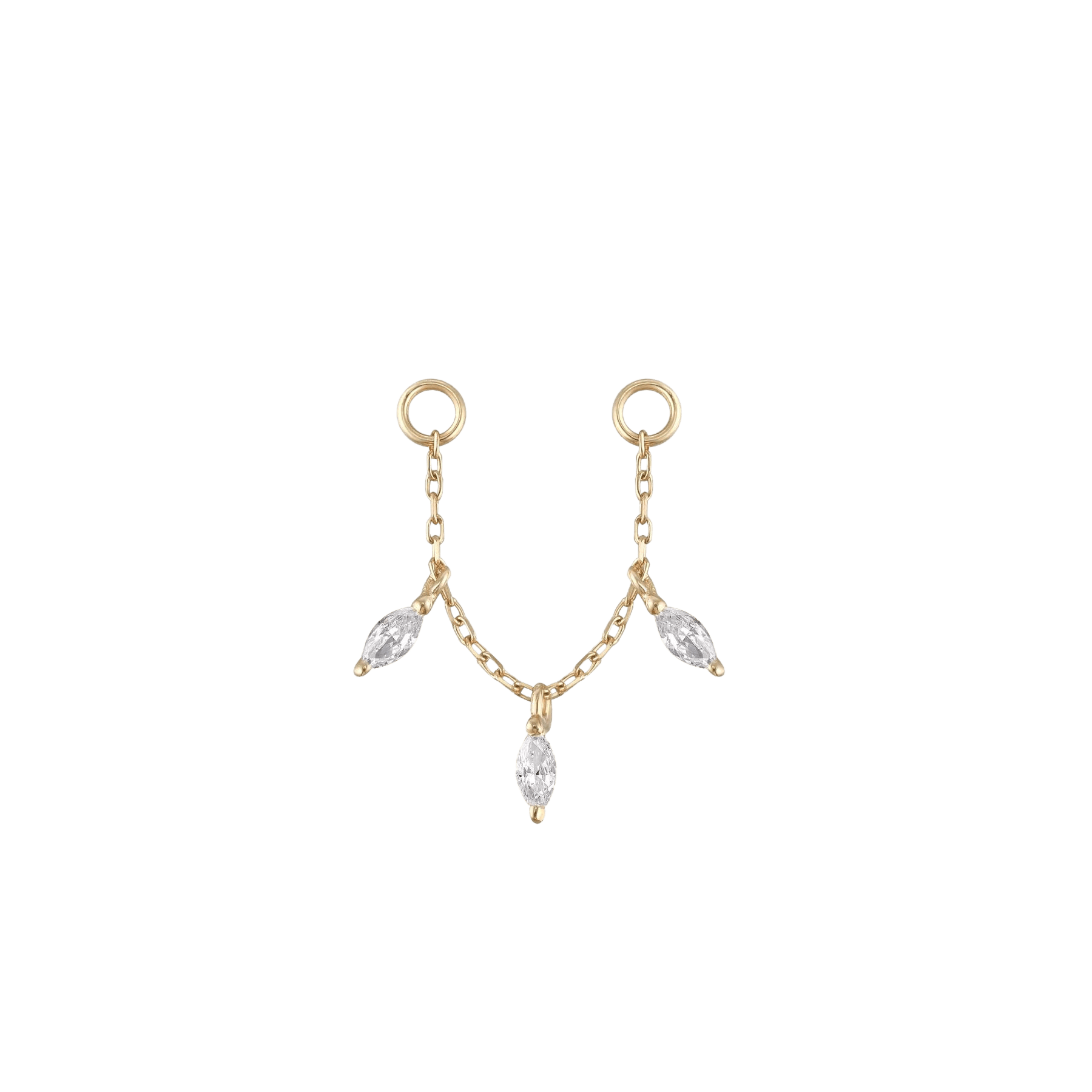LYRIC - CZ - CHAIN piercing-zone.com