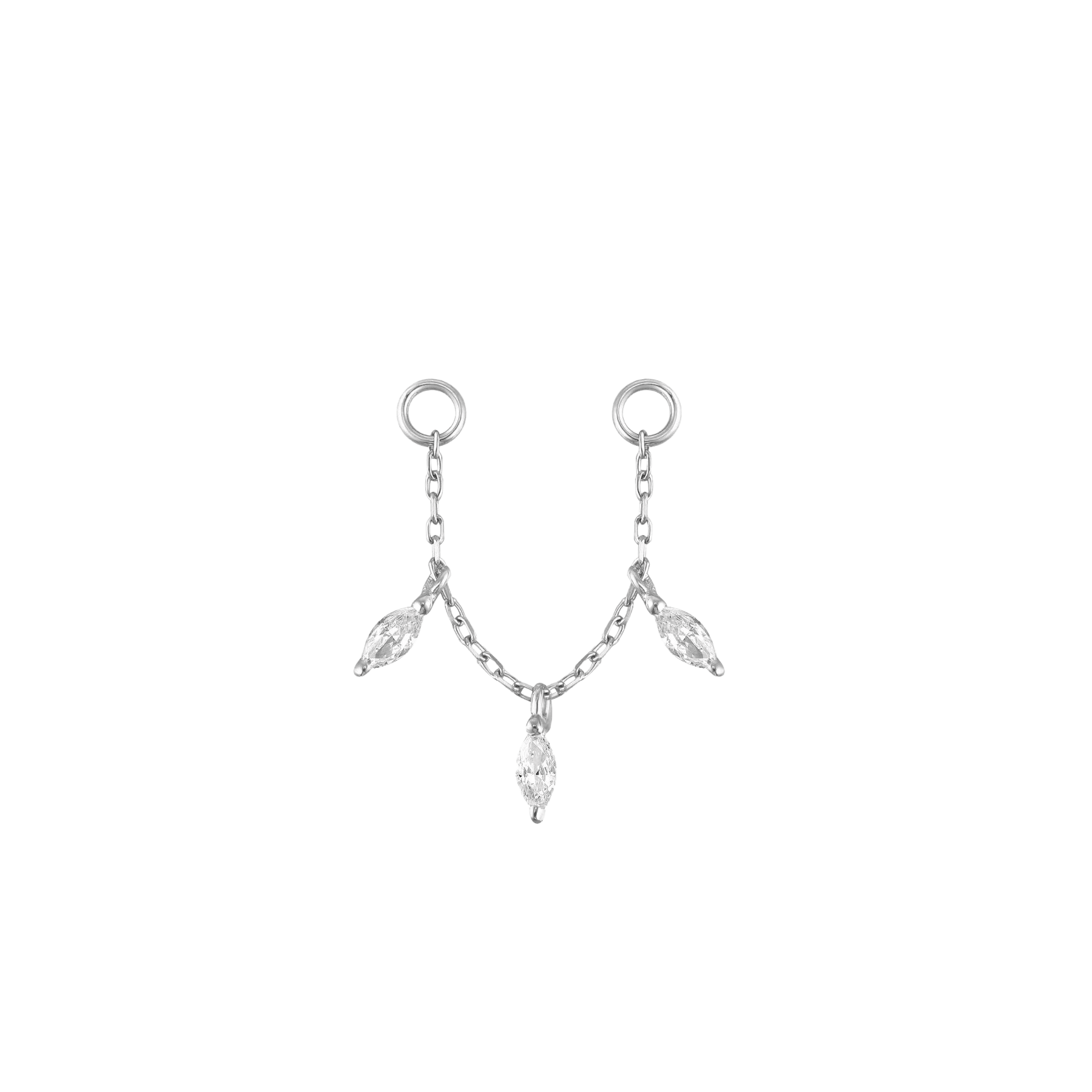 LYRIC - CZ - CHAIN piercing-zone.com