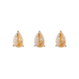 RUTILATED QUARTZ PEAR - THREADLESS END piercing-zone.com