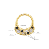 Mady’s Pursy Double-Sided Clicker – 14K & 18K Gold
