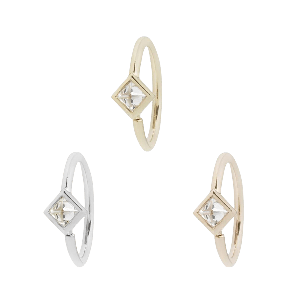 MAE CZ SEAMLESS RING piercing-zone.com