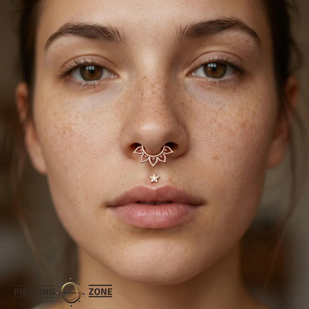 Mapira Seamless Ring – 14K Gold Cup & Divot Design