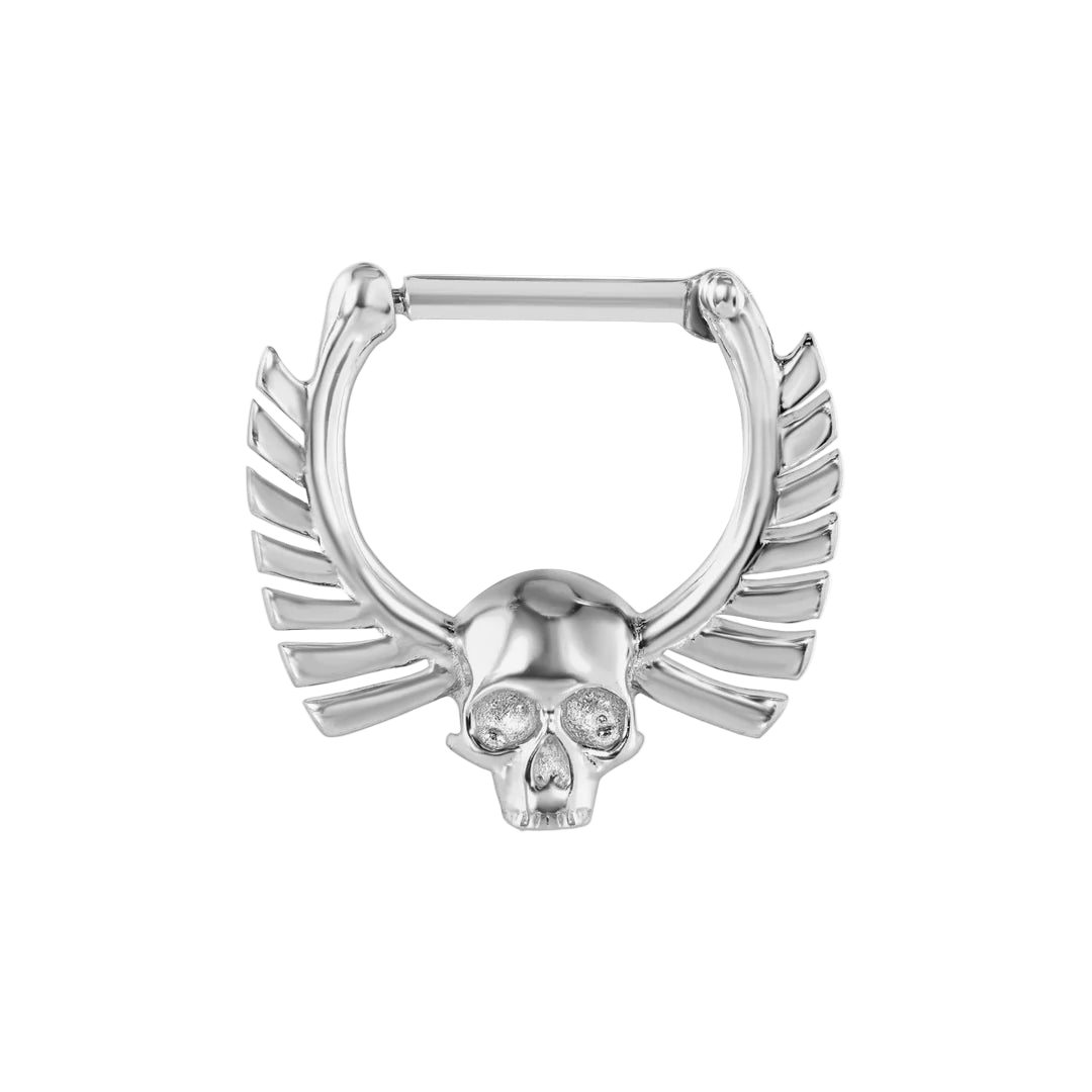 Memento Mori Straight Clicker – 14K Gold
