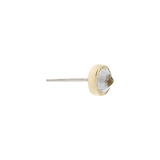 MILGRAIN REVERSE SET CZ - THREADLESS END piercing-zone.com