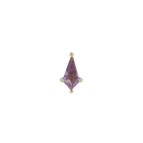 MINI SOHO - KITE CUT AMETHYST - THREADLESS END piercing-zone.com