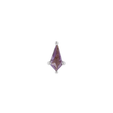 MINI SOHO - KITE CUT AMETHYST - THREADLESS END piercing-zone.com