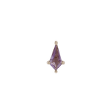 MINI SOHO - KITE CUT AMETHYST - THREADLESS END piercing-zone.com