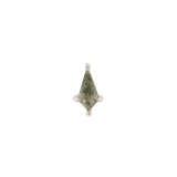 MINI SOHO - KITE CUT MOSS AGATE - THREADLESS END piercing-zone.com