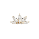 MINI VALENTINA - CZ - THREADLESS END piercing-zone.com