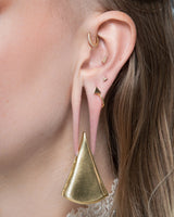 TRIANGLE - SOLID GOLD THREADLESS END piercing-zone.com
