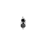 MISHKA PRONG 2 - BLACK DIAMOND - THREADLESS END piercing-zone.com