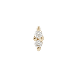 MISHKA PRONG 2 - CZ - THREADLESS END piercing-zone.com