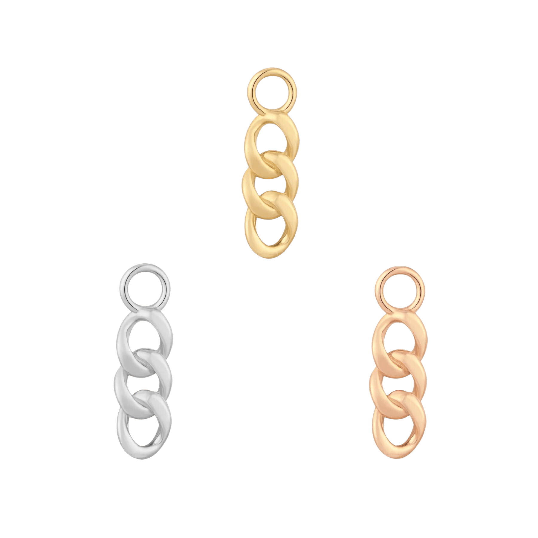 GOLDLINK GOLD CHARM piercing-zone.com