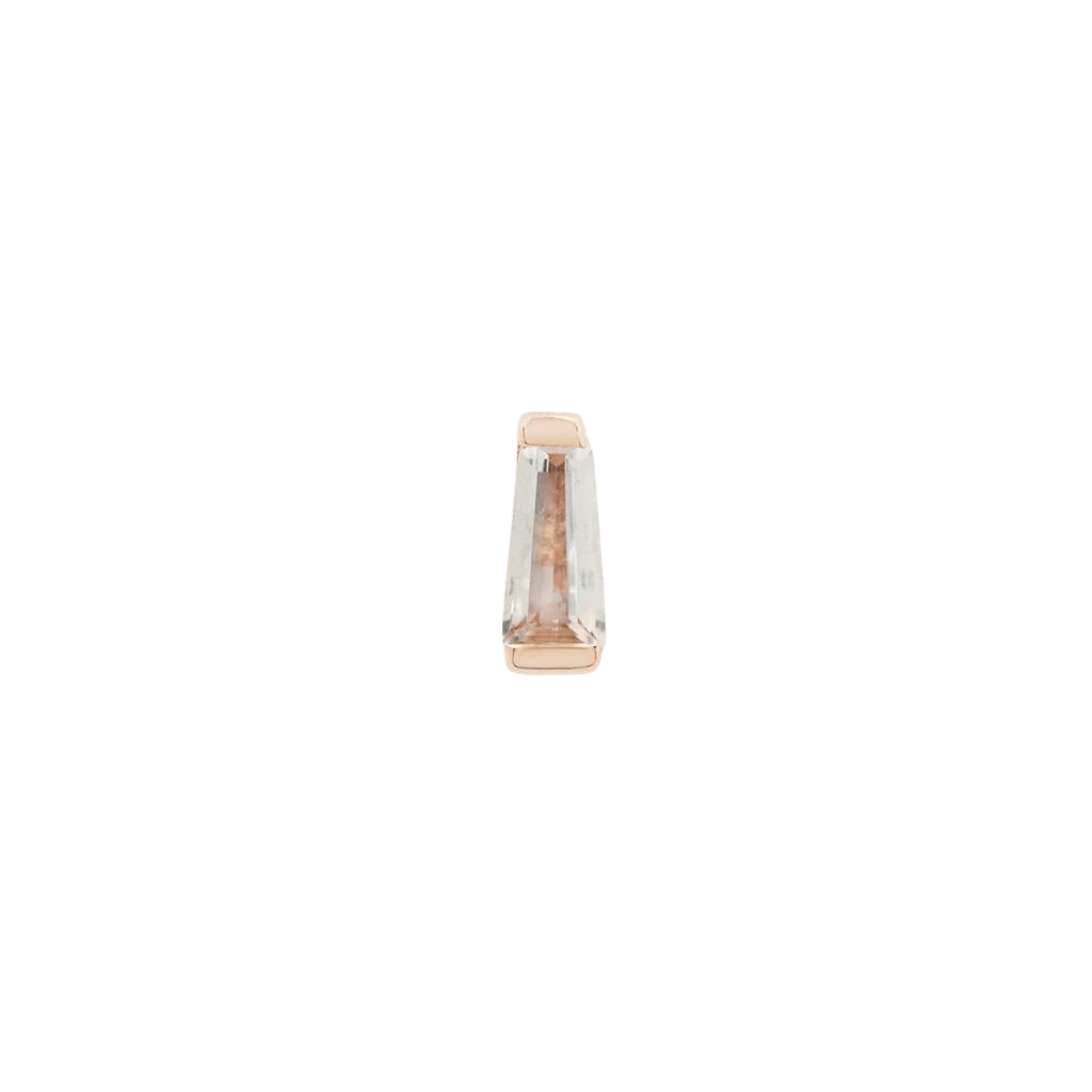TAPERED BAGUETTE - THREADLESS END piercing-zone.com