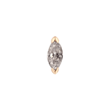 ZURI - GREY DIAMOND - THREADLESS END piercing-zone.com