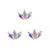 MOET - MERCURY MIST TOPAZ THREADLESS END piercing-zone.com