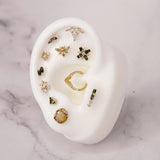 Nature-Inspired Bee Design with Citrine Stones – Close-Up