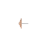 NorthStar Dome - 18K Gold Threadless End - piercing - zone.com