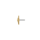 Northstar End - 18K Gold Threadless/Threaded End - piercing - zone.com