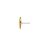 Northstar II - 18K Gold Threadless/Threaded End - piercing - zone.com