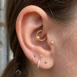 Morning Star Seamless Ring – 14K Gold