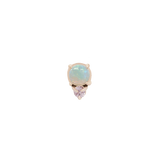Afterglow – 14K Gold Australian Opal Threadless End