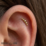 Ouren - 18K Gold Threadless/Threaded End
