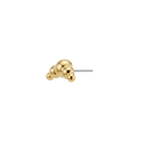 Ouren - 18K Gold Threadless/Threaded End - piercing - zone.com