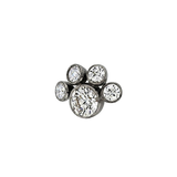 Paw Bezel - Bezels – 14K Gold Threadless/Threaded End