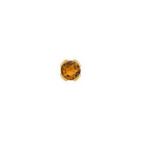 Peekaboo – 14K Gold Citrine Threadless End
