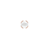 Peekaboo threadless jewelry in rose gold – glowing from within