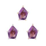 PENTA - AMETHYST - THREADLESS END piercing-zone.com