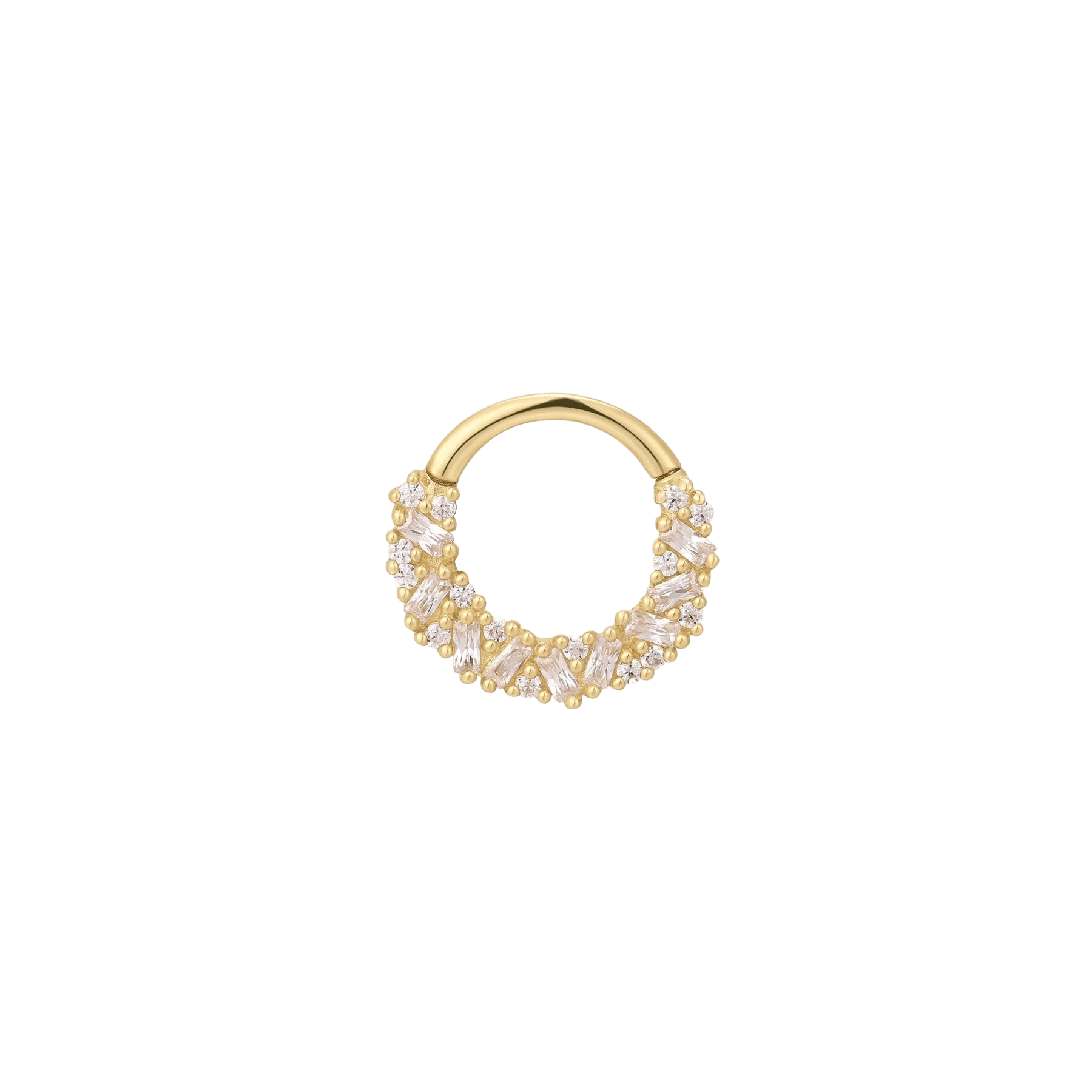 PETTY CASH - CZ - GOLD CLICKER piercing-zone.com