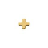 Plus Sign - 18K Gold Threadless/Threaded End - piercing - zone.com