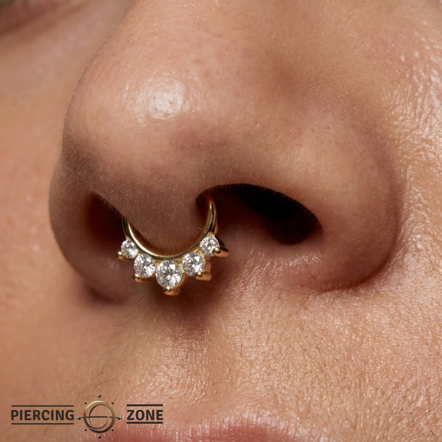 Prium Clicker - 18K Gold Lab Diamond Clicker Ring
