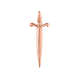 Pugio Dagger – 14K Gold Threadless & Threaded End