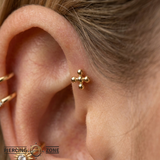 Quadre - 18K Gold Threadless/Threaded End