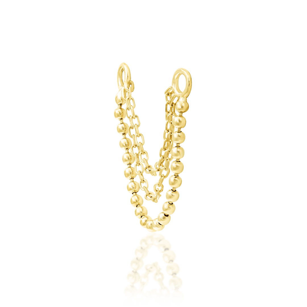 Quinn in Yellow Gold – Displayed with Studio Lighting