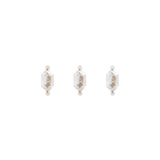 OH MY MY - HEX CUT CZ - THREADLESS END piercing-zone.com