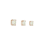 OPAL PRONG CABOCHON - THREADLESS END piercing-zone.com